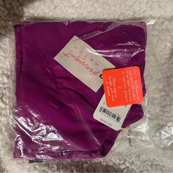 NWT FP Movement x Hatch Never Better Square Neck Maternity Bra Berry pink small - Picture 6 of 6